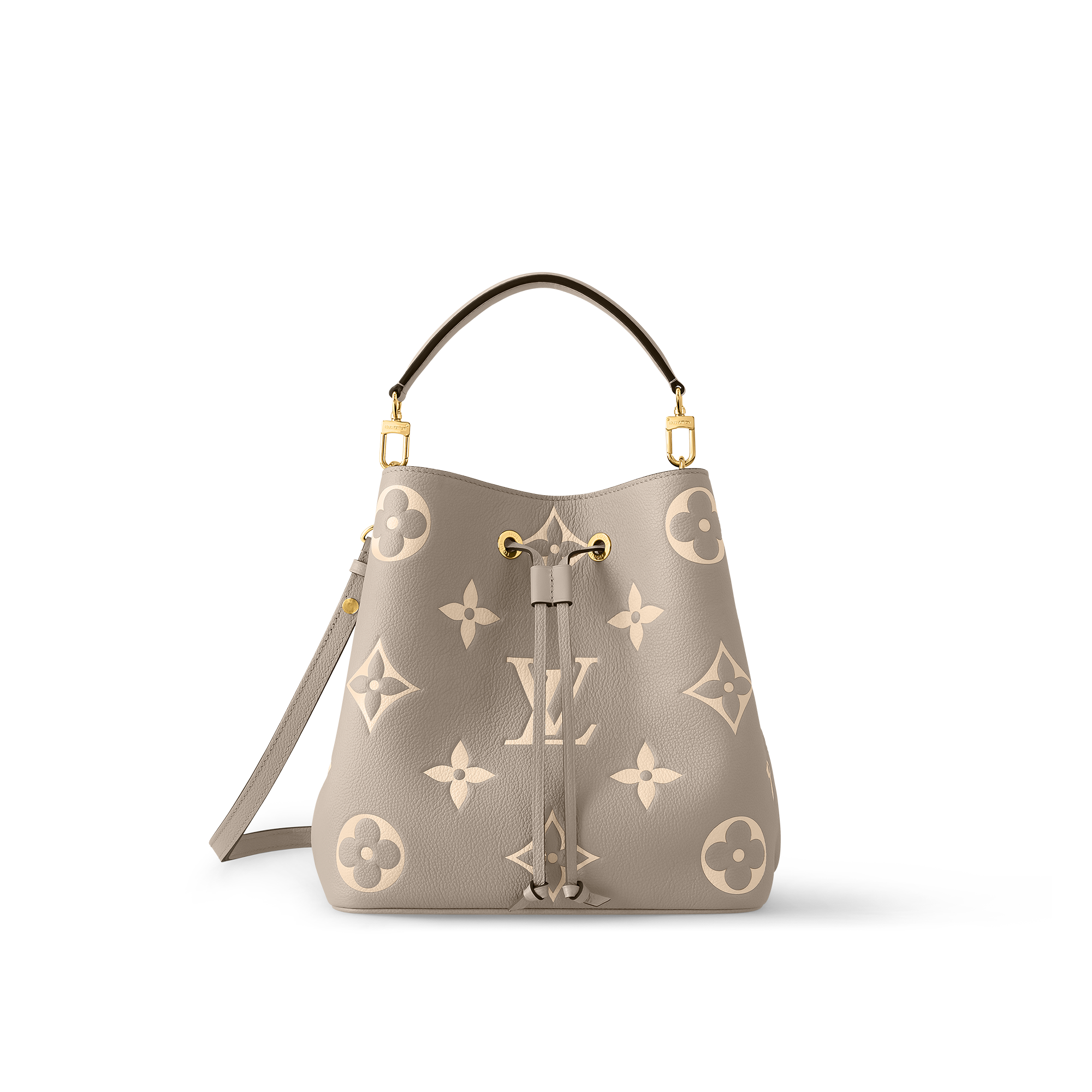 Túi NéoNoé MM Da Bicolor Monogram Empreinte Màu Đen - Túi | LOUIS